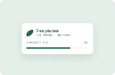 GoodActions reward card for planting a tree, with tokens and a community goal